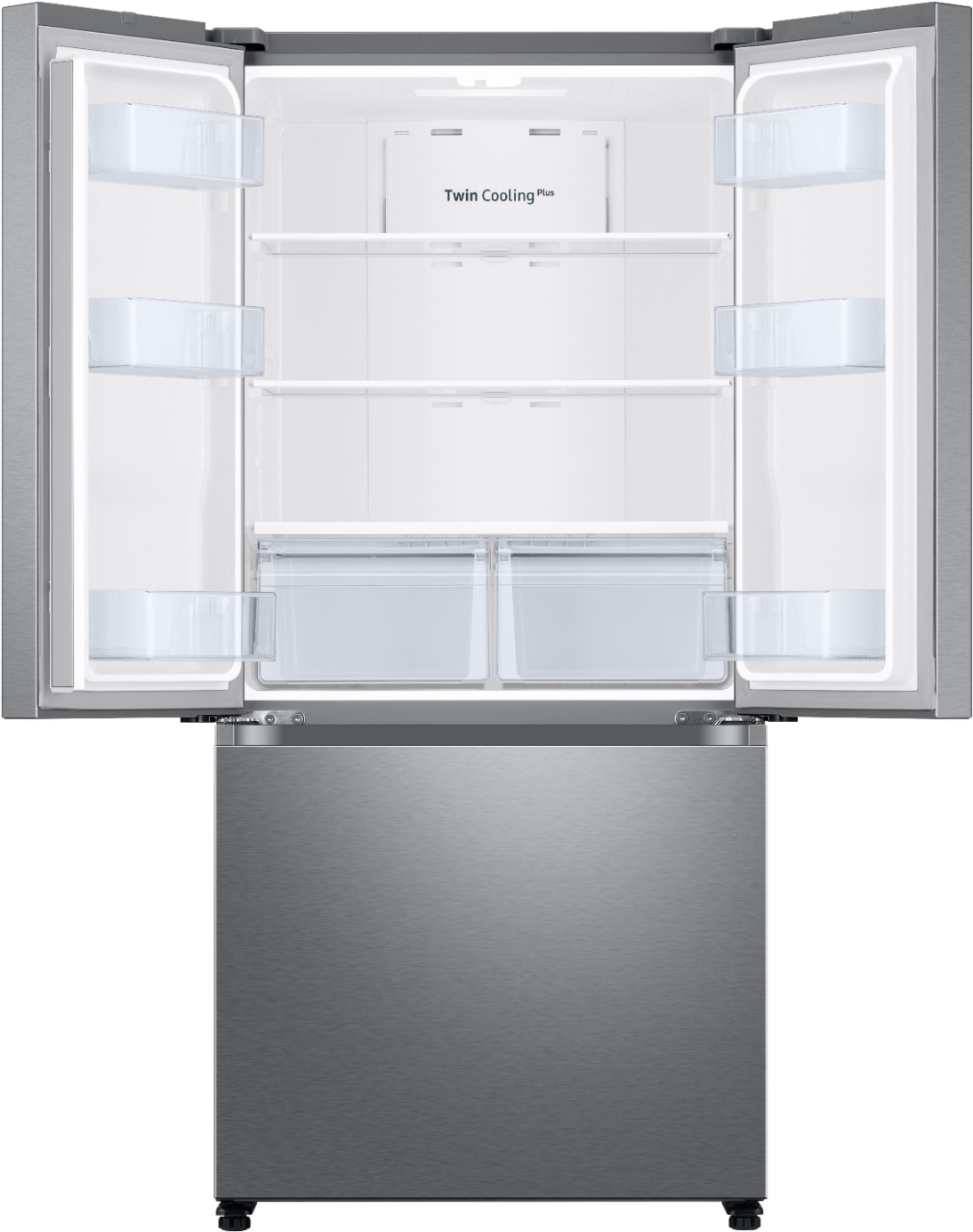 Samsung 17.5 Cu. Ft. French Door Refrigerator in Black Stainless Steel
