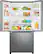 Alt View 14. Samsung - 17.5 cu. ft. 3-Door French Door Counter Depth Smart Refrigerator with Twin Cooling Plus - Stainless Steel.