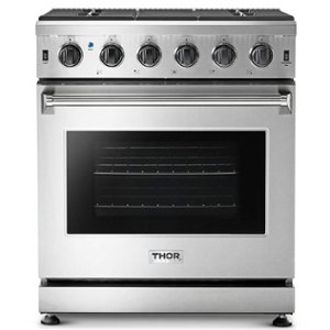 Thor Kitchen - 4.55 cu. ft. Freestanding Gas Convection Range with Storage Drawer - Stainless Steel/Natural Gas - Stainless steel