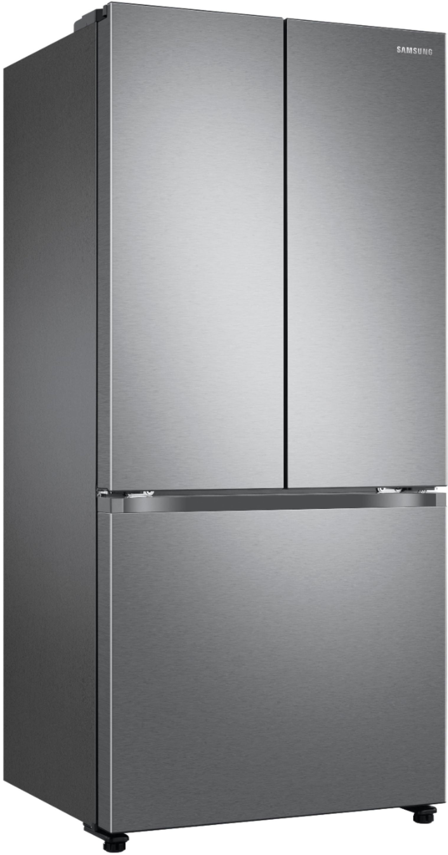 RF20A5101B1 Samsung 19.5 cu. ft. Smart 3-Door French Door Refrigerator in  Black FINGERPRINT RESISTANT BLACK - Hahn Appliance Warehouse