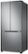 Alt View Zoom 12. Samsung - 19.5 cu. ft. 3-Door French Door Counter Depth Refrigerator with Wi-Fi - Stainless steel.