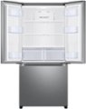 Alt View Zoom 13. Samsung - 19.5 cu. ft. 3-Door French Door Counter Depth Refrigerator with Wi-Fi - Stainless steel.