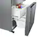 Alt View 22. Samsung - 19.5 cu. ft. 3-Door French Door Counter Depth Refrigerator with Wi-Fi - Stainless Steel.