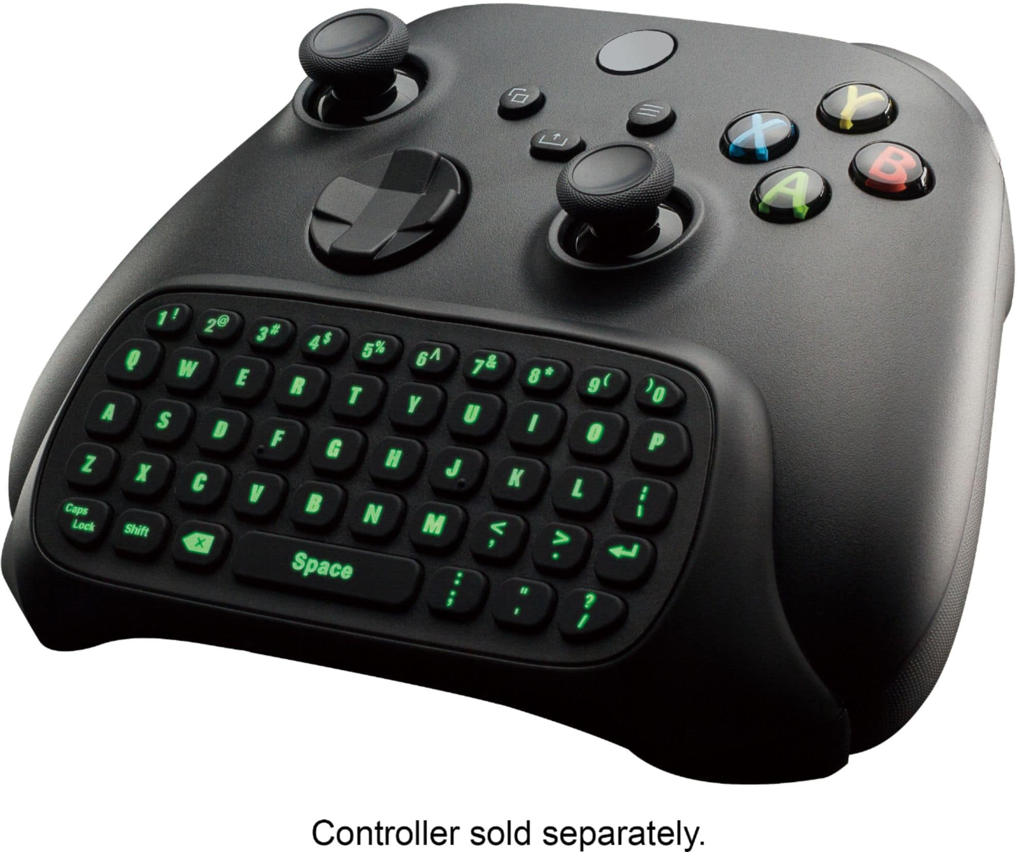 Alt View 11. Insignia™ - Chat Pad Controller Keyboard for Xbox Series X, Xbox Series S & Xbox One - Black.