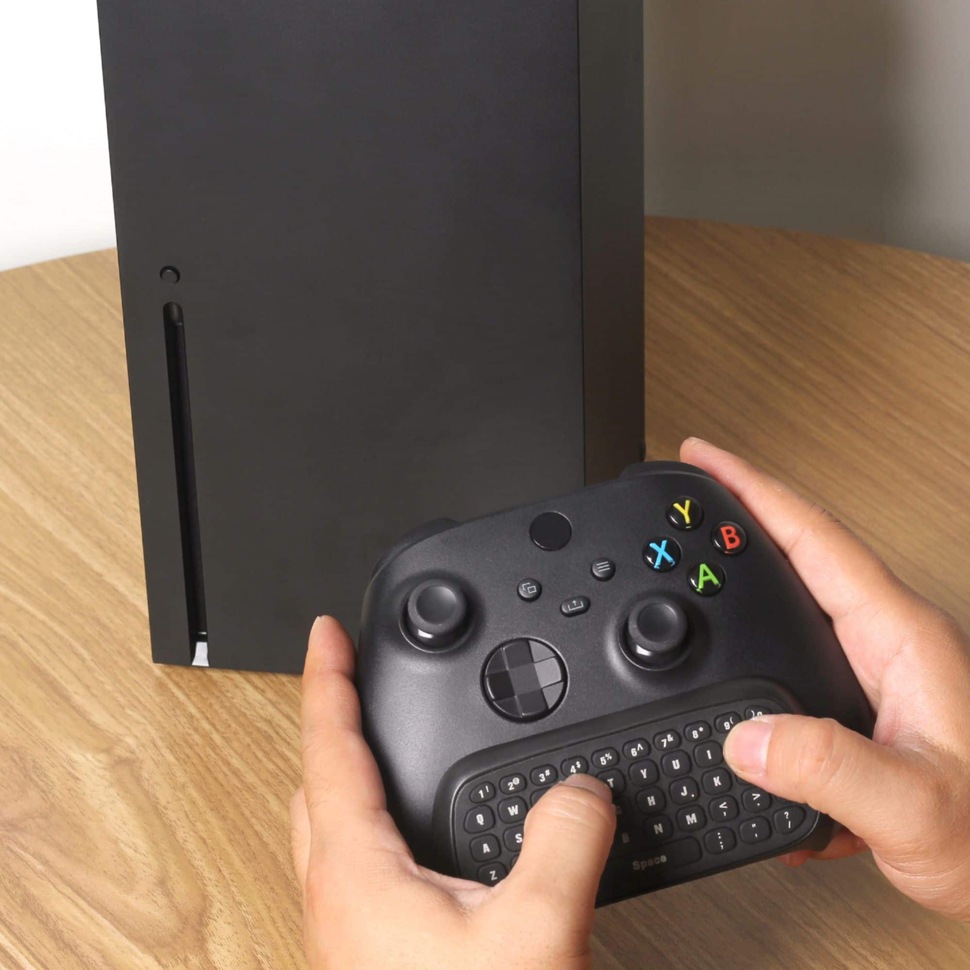 Alt View 18. Insignia™ - Chat Pad Controller Keyboard for Xbox Series X, Xbox Series S & Xbox One - Black.