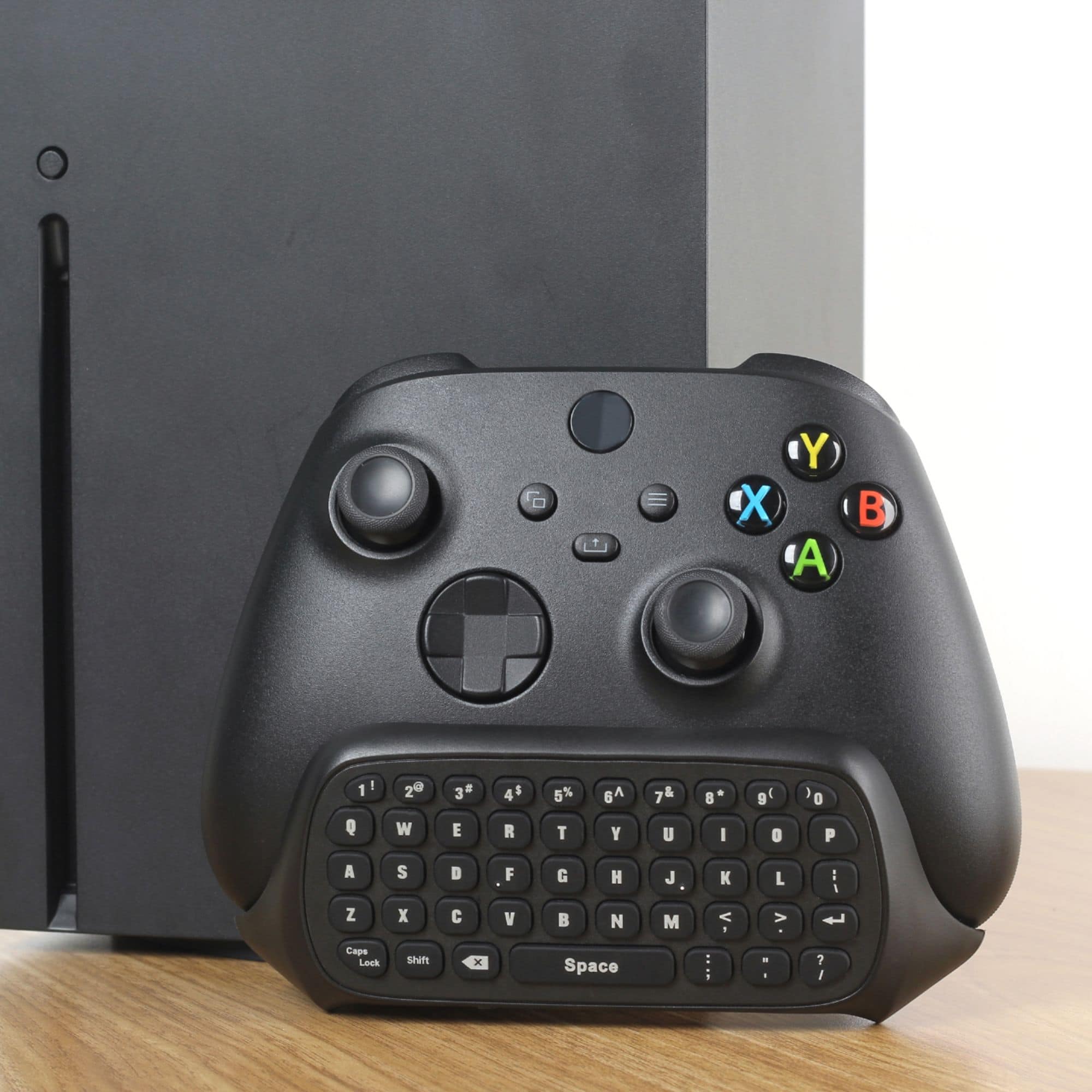 Alt View 19. Insignia™ - Chat Pad Controller Keyboard for Xbox Series X, Xbox Series S & Xbox One - Black.