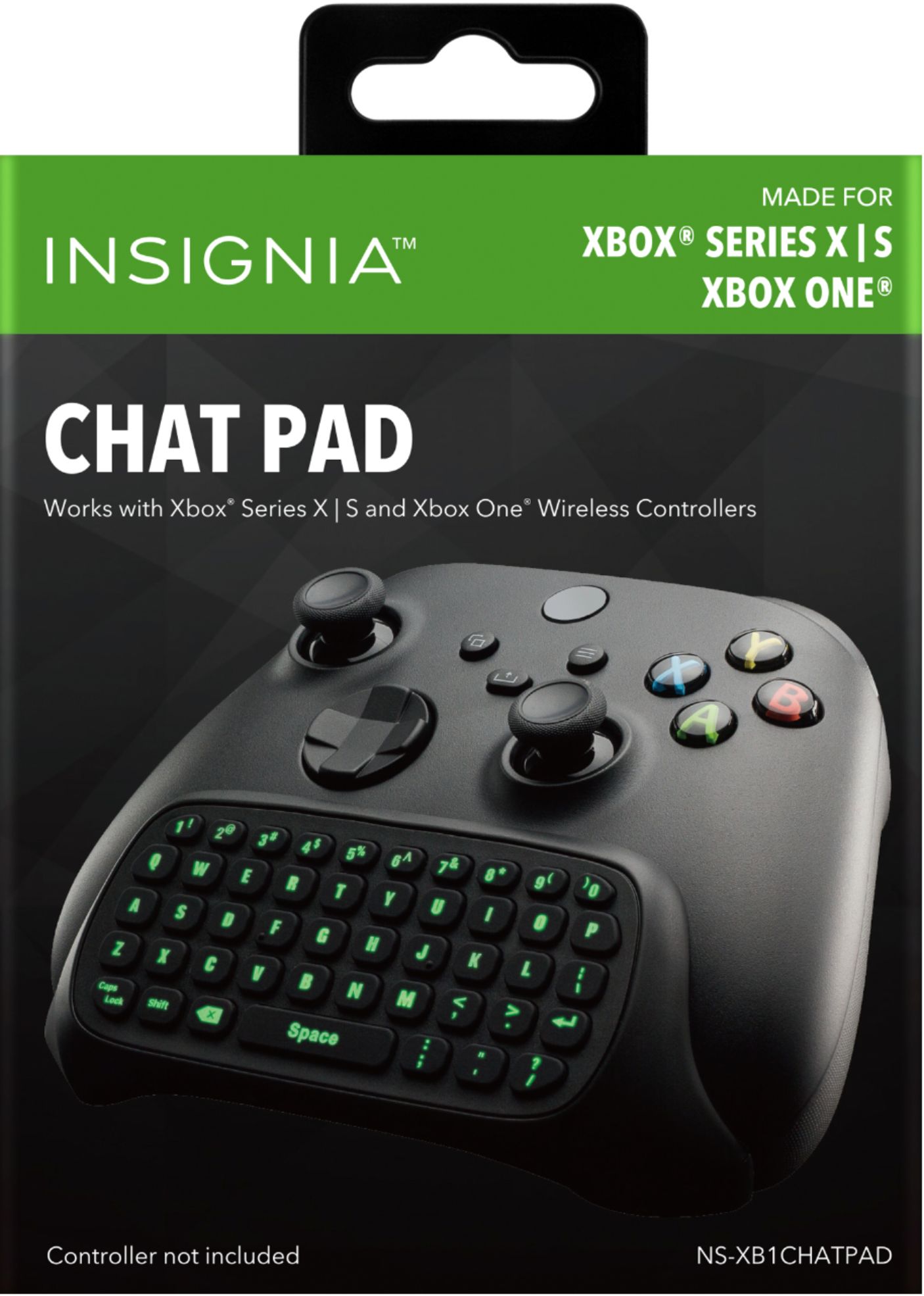 Hoe dan ook Voorschrift duidelijkheid Insignia™ Chat Pad Controller Keyboard for Xbox Series X, Xbox Series S & Xbox  One Black NS-XB1CHATPAD - Best Buy