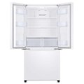 Alt View Zoom 13. Samsung - 17.5 cu. ft. Counter Depth 3-Door French Door Refrigerator with WiFi and Twin Cooling Plus® - White.