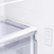 Alt View Zoom 19. Samsung - 17.5 cu. ft. 3-Door French Door Counter Depth Smart Refrigerator with Twin Cooling Plus - White.