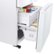 Alt View Zoom 22. Samsung - 17.5 cu. ft. 3-Door French Door Counter Depth Smart Refrigerator with Twin Cooling Plus - White.