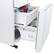 Alt View 22. Samsung - 19.5 cu. ft. 3-Door French Door Refrigerator with Wi-Fi - White.
