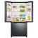 Alt View 14. Samsung - 19.5 cu. ft. 3-Door French Door Refrigerator with Wi-Fi - Black Stainless Steel.