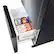 Alt View 16. Samsung - 19.5 cu. ft. 3-Door French Door Refrigerator with Wi-Fi - Black Stainless Steel.