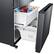 Alt View 22. Samsung - 19.5 cu. ft. 3-Door French Door Refrigerator with Wi-Fi - Black Stainless Steel.