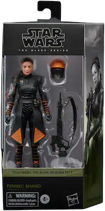 Front. Star Wars - Star Wars The Black Series Fennec Shand Toy 6-Inch-Scale Star Wars: The Book of Boba Fett Figure.