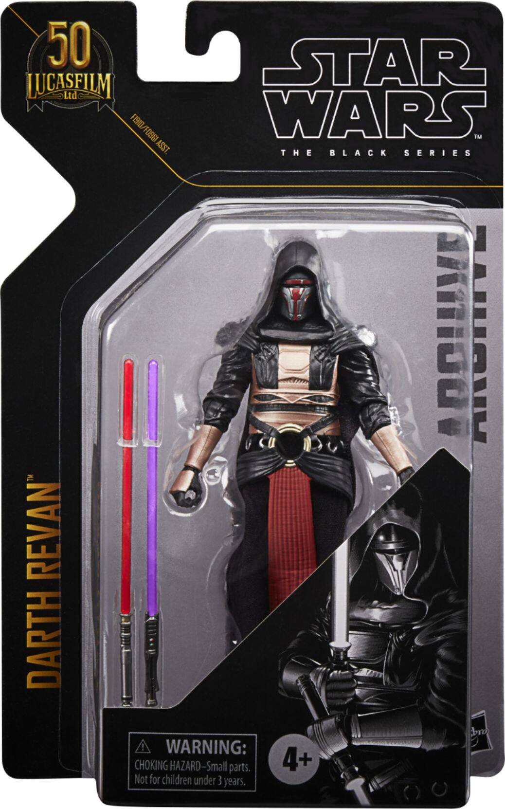 Angle. Star Wars - The Black Series Archive Darth Revan.