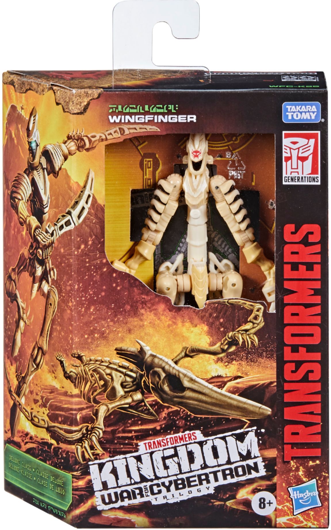 Transformers - Generations War for Cybertron: Kingdom Deluxe WFC-K25 Wingfinger