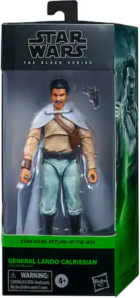 Front. Star Wars - The Black Series General Lando Calrissian.