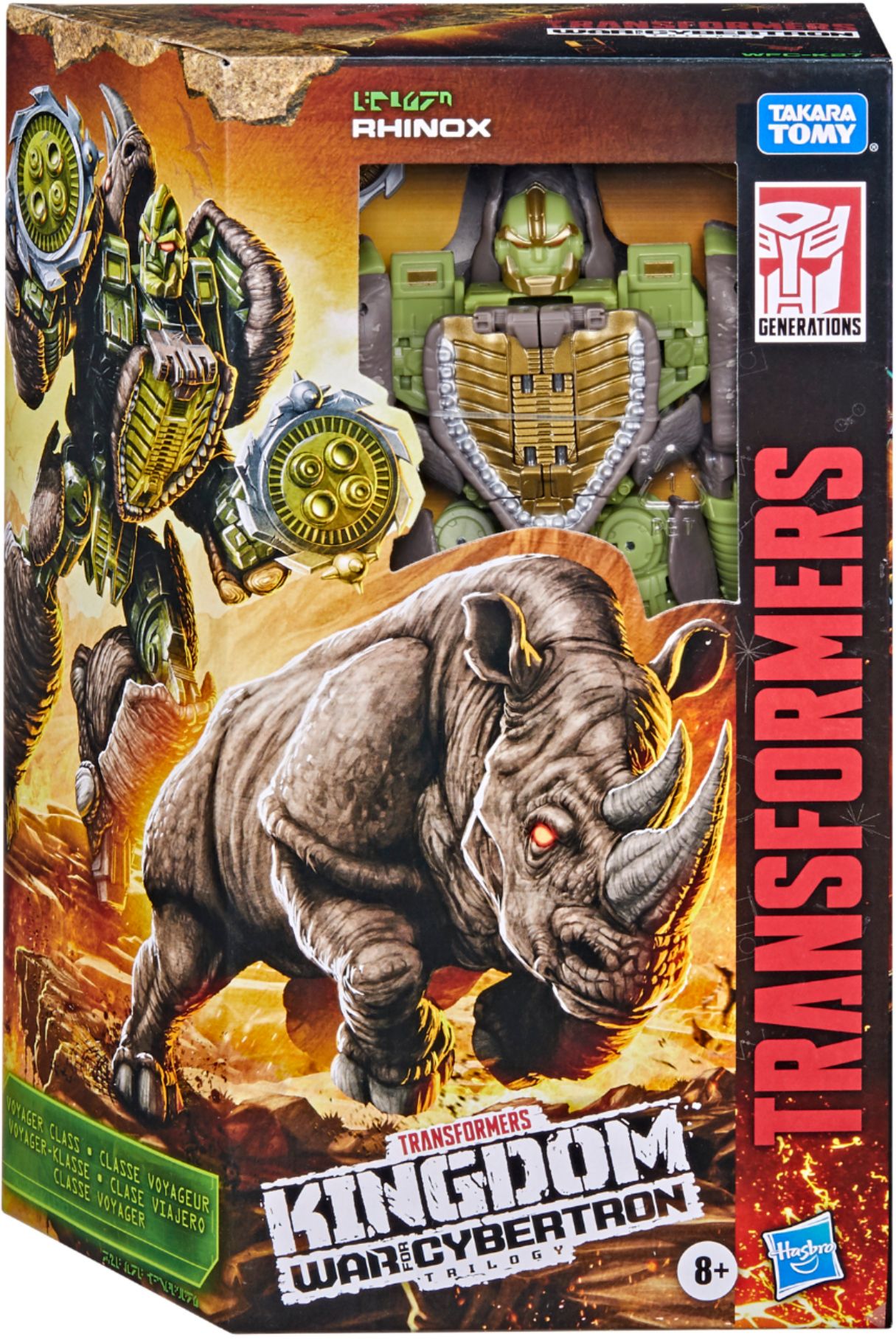 Transformers - Generations War for Cybertron: Kingdom Voyager WFC-K27 Rhinox