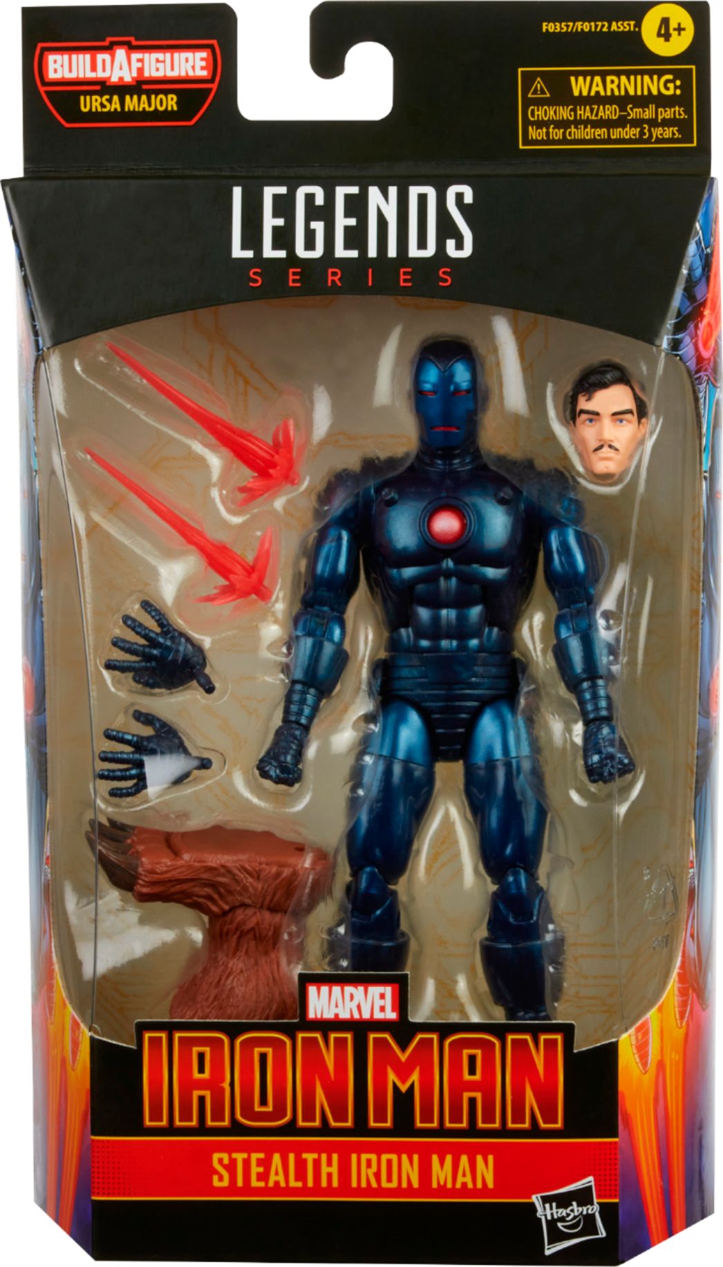 marvel legends iron man stealth