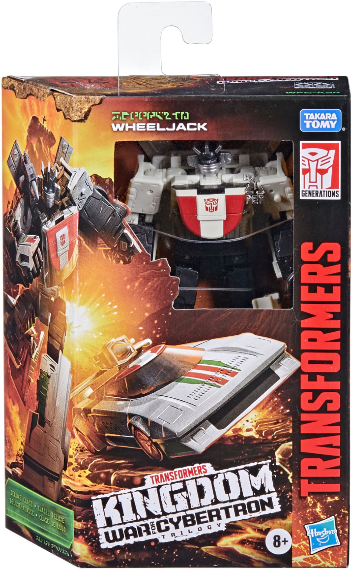 Transformers - Generations War for Cybertron: Kingdom Deluxe WFC-K24 Wheeljack
