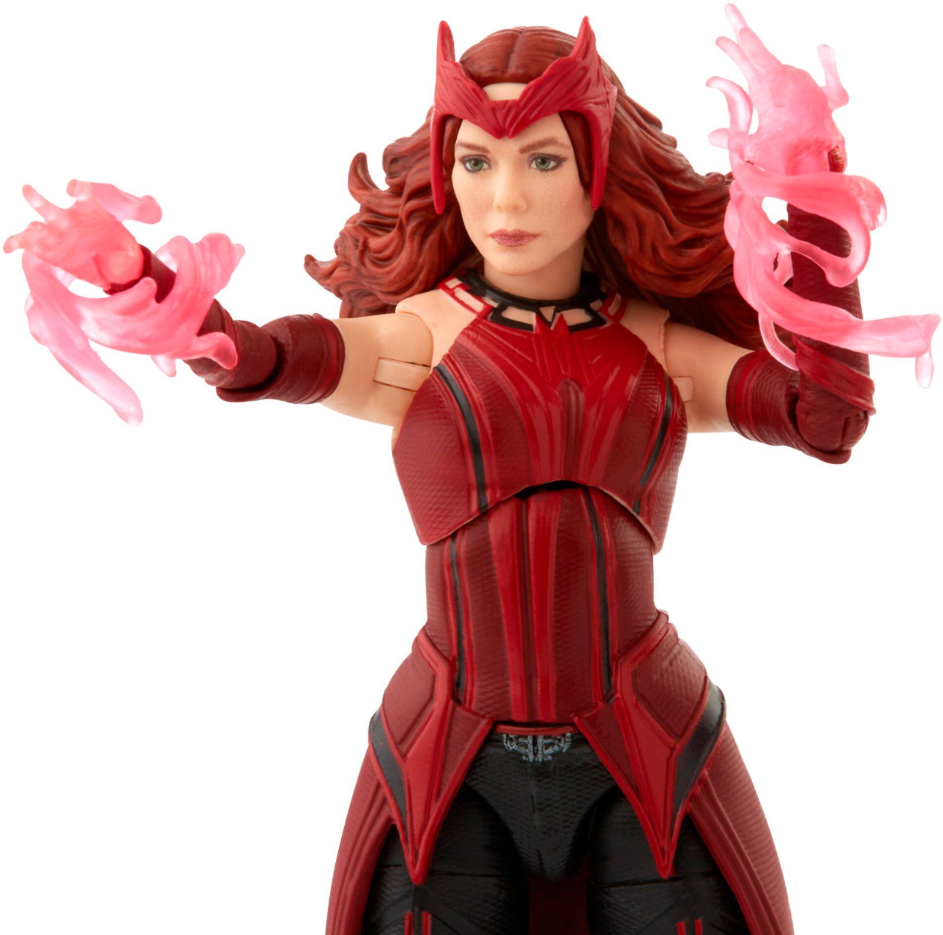 Marvel Legends Series Scarlet Witch 6-inch Retro Packaging Action Figure  Toy, 4 Accessories