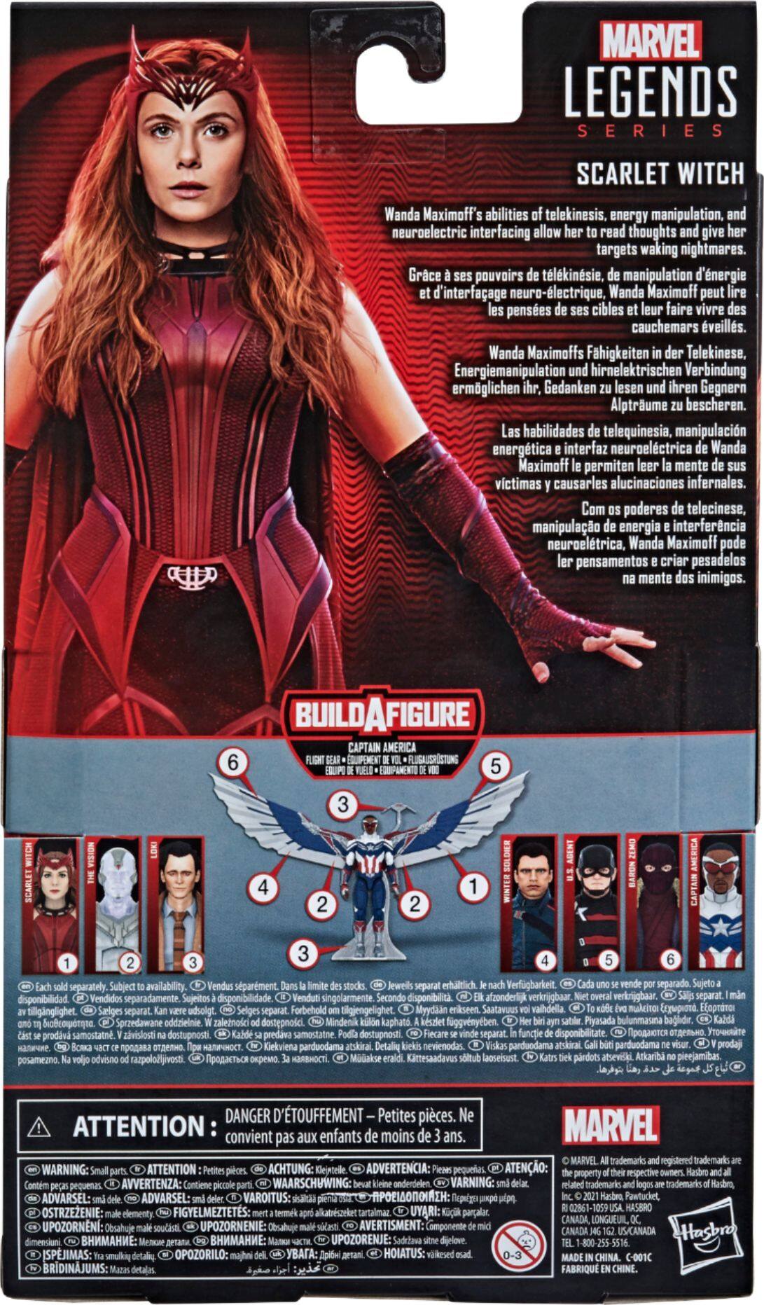  Marvel 6-Inch Legends Series Scarlet Witch : Toys & Games