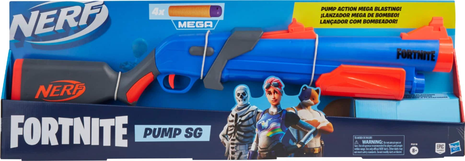 NERF Fortnite Pump SG Blaster – StockCalifornia