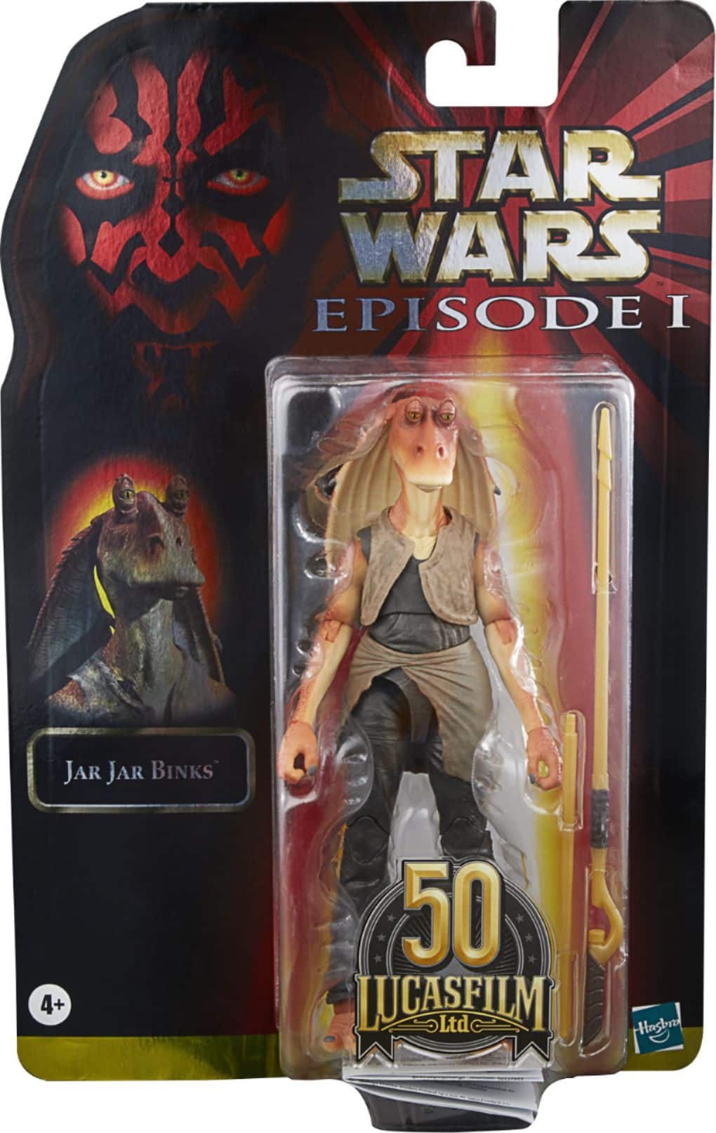 Front. Star Wars - The Black Series Jar Jar Binks.