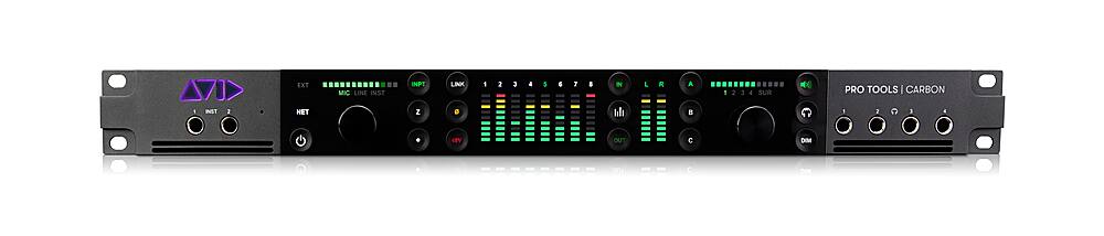 Front. Avid - Pro Tools| Carbon Hybrid Audio Production System - Black.