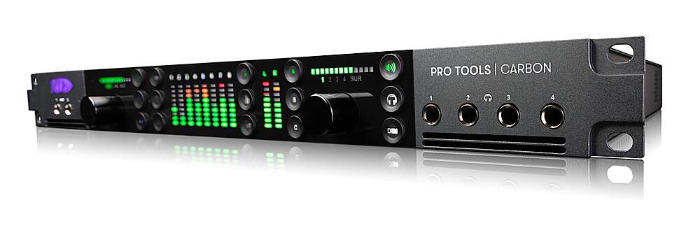 Left. Avid - Pro Tools| Carbon Hybrid Audio Production System - Black.