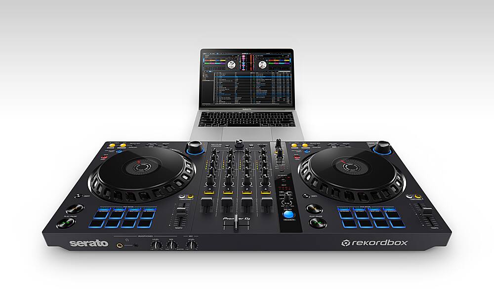 Pioneer DJ DDJ-FLX4: 2-Channel DJ Mixer Black DDJ-FLX4/SXJ - Best Buy