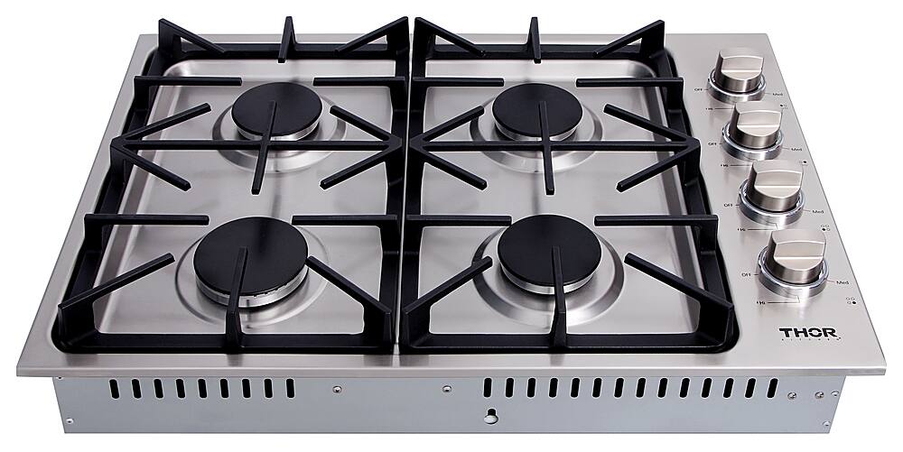 Thor Kitchen 30" BuiltIn Gas Cooktop Stainless steel TGC3001 Best Buy