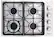 Alt View 14. Thor Kitchen - 30" Built-In Gas Cooktop - Stainless Steel.