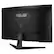 Back. ASUS - TUF Gaming 31.5" VA Curved FHD Freesync Premium Gaming Monitor (HDMI, VGA) - Black.