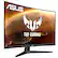 Angle. ASUS - TUF Gaming 31.5" VA Curved FHD Freesync Premium Gaming Monitor (HDMI, VGA) - Black.