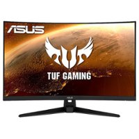 ASUS - TUF Gaming 31.5" VA Curved FHD Freesync Premium Gaming Monitor (HDMI, VGA) - Black - Front_Zoom