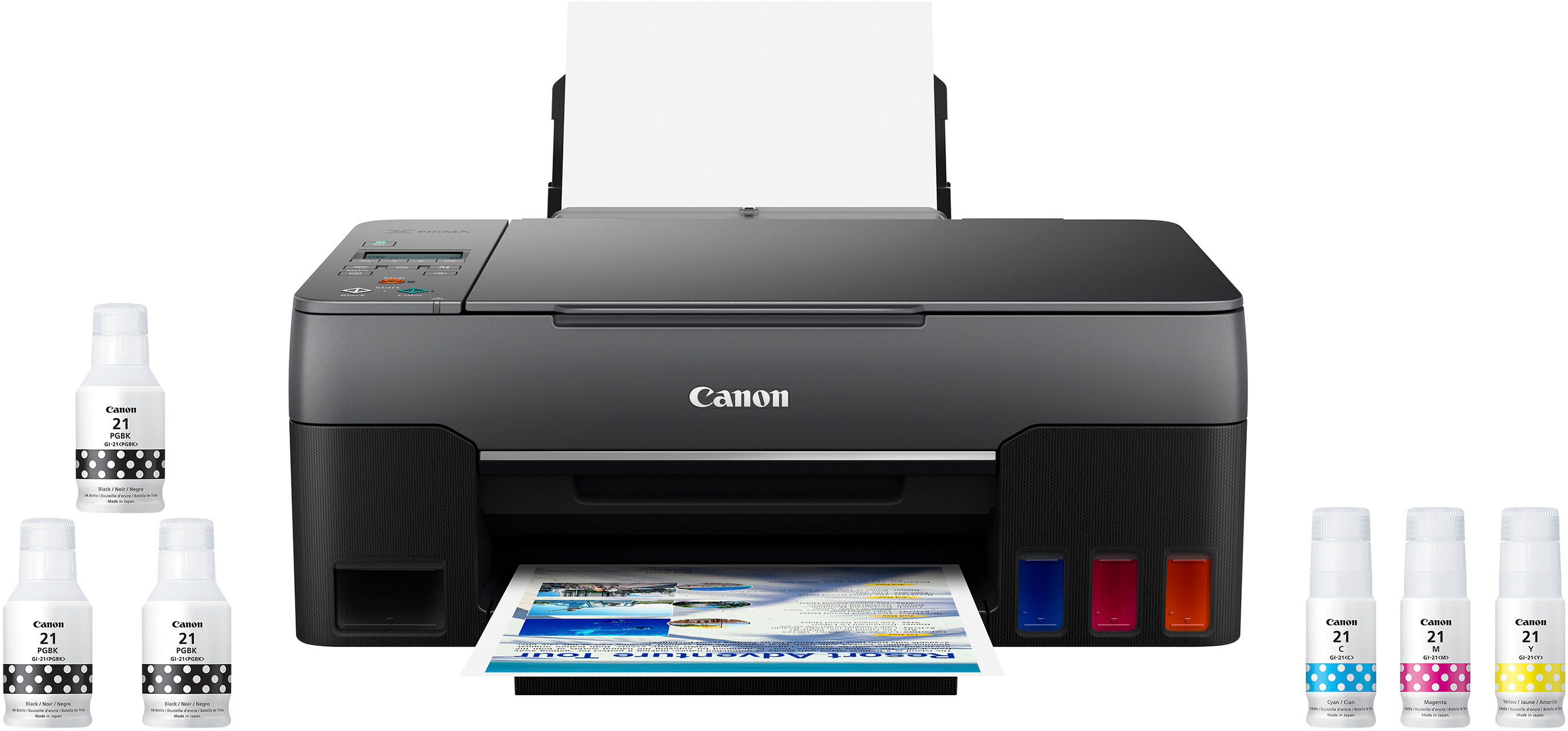 neerhalen syndroom Almachtig Canon PIXMA MegaTank G3260 Wireless All-In-One Inkjet Printer Black  4468C002 - Best Buy