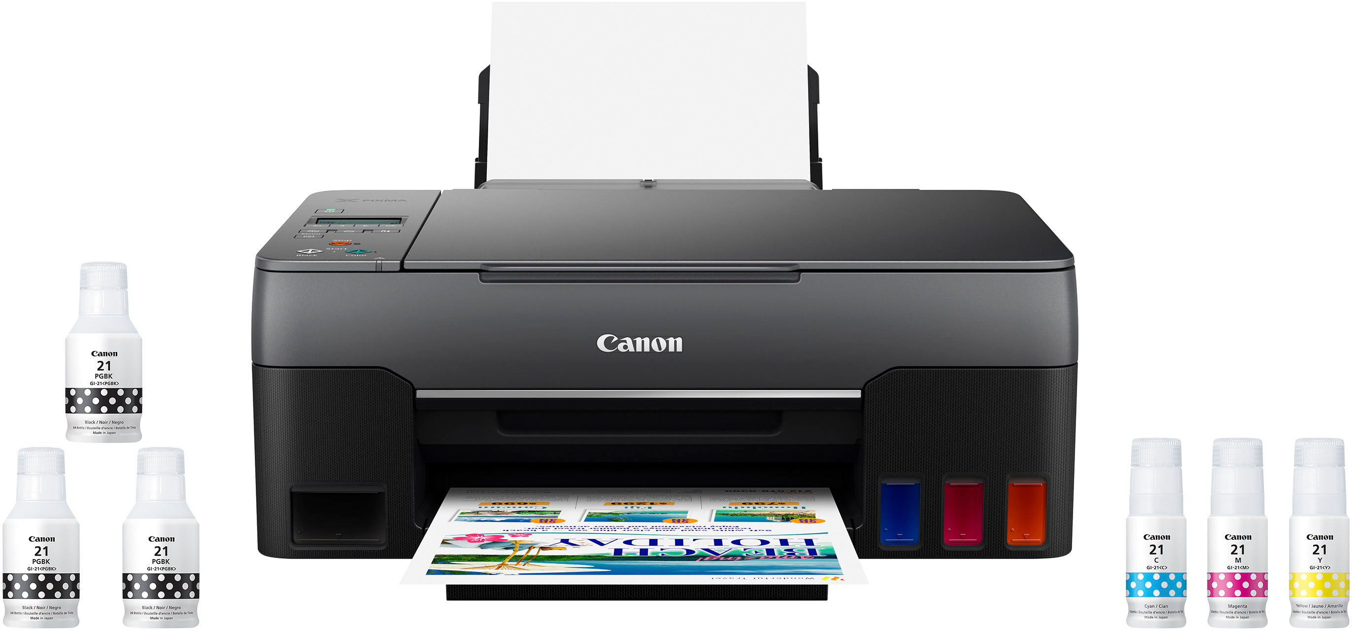 room Druif Beyond Canon PIXMA MegaTank G2260 All-In-One Inkjet Printer Black 4466C002 - Best  Buy