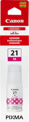 Canon - MegaTank GI-21 Ink Bottle - Magenta