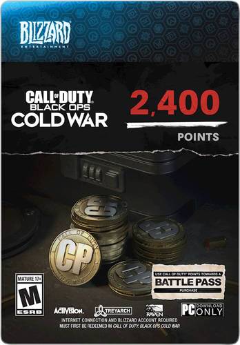 Call of Duty: Black Ops Cold War 2,400 Points - Windows [Digital]