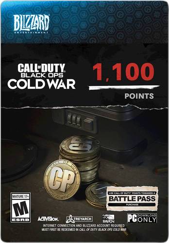 Call of Duty: Black Ops Cold War 1,100 Points - Windows [Digital]
