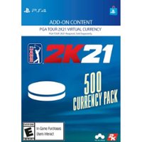 PGA Tour 2K21 500 Currency Pack - PlayStation 4 [Digital] - Front_Zoom