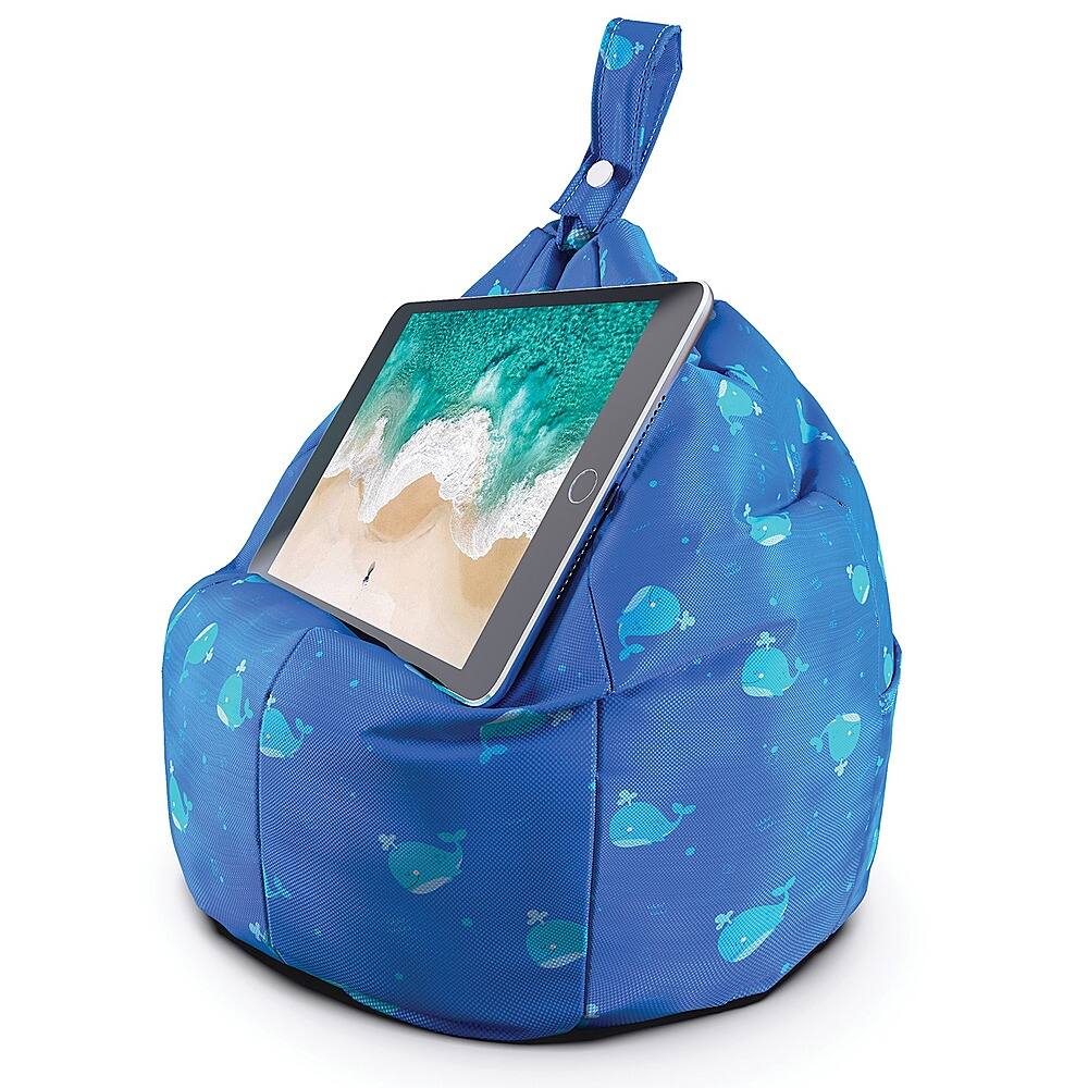 Front. Planet Buddies - Tablet Cushion Viewing Stand (Noah the Whale) - Blue.