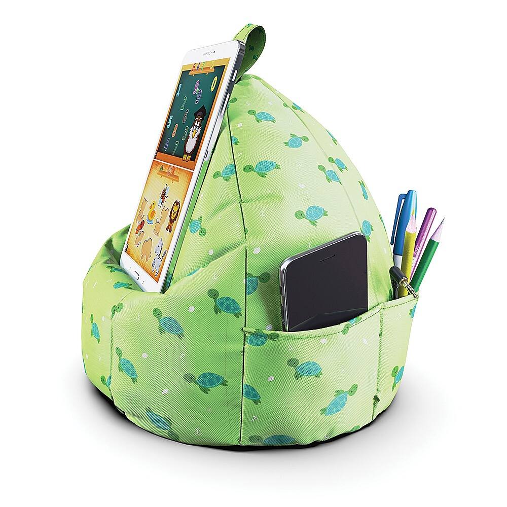 Angle View: Planet Buddies - Tablet Cushion Viewing Stand (Milo the Turtle) - Green