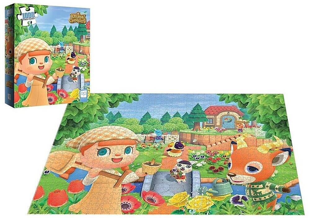 Alt View 11. USAoploy - ANIMAL CROSSING NEW HORIZONS 1000 PC JIGSAW PUZZLE.
