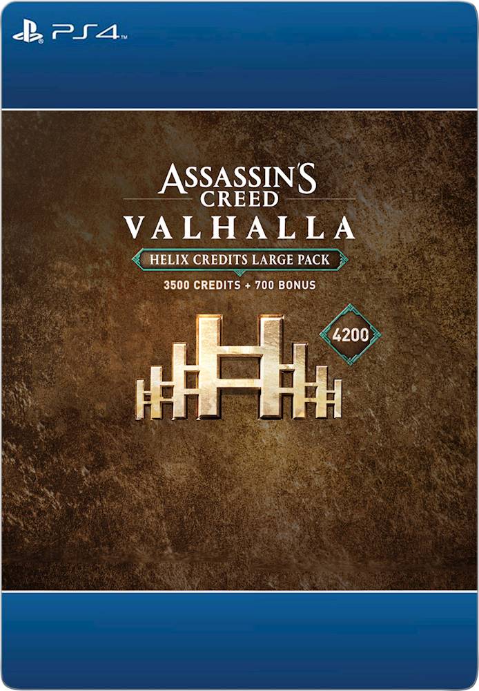 Assassin's Creed Valhalla Large Helix Pack 4,200 Credits - PlayStation 4 [Digital]