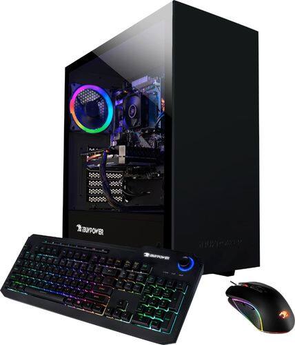 iBUYPOWER - Gaming Desktop - AMD Ryzen 3 2300X - 8GB Memory - NVIDIA GeForce GTX 1050Ti 4GB - 240GB SSD + 1TB HDD