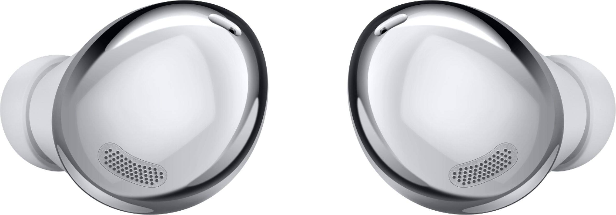 Alt View 12. Samsung - Galaxy Buds Pro True Wireless Earbud Headphones - Phantom Silver.