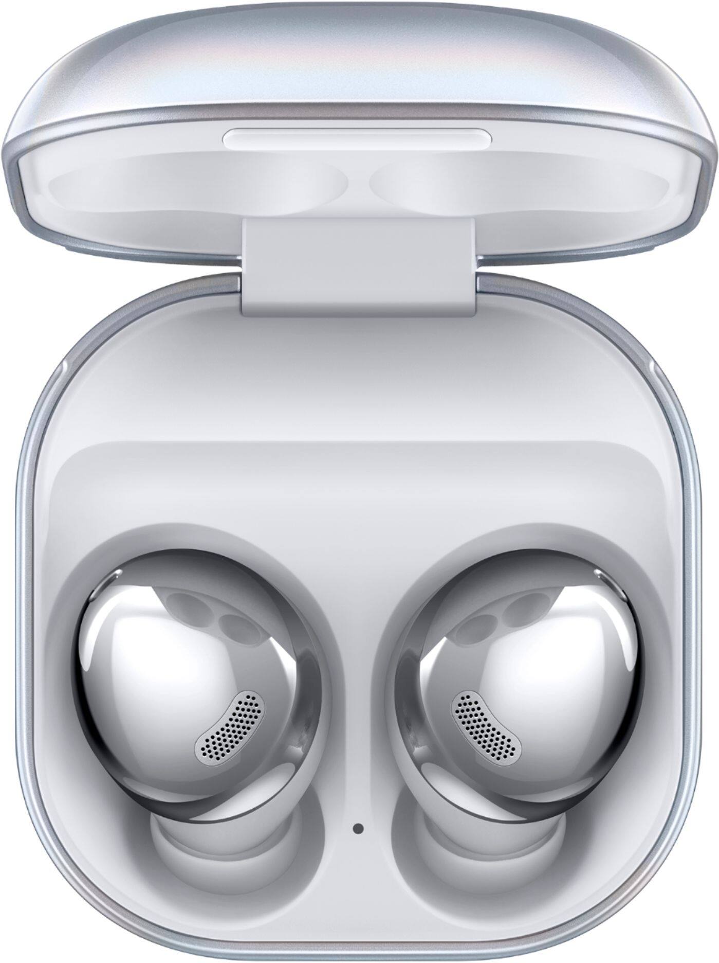 Alt View 13. Samsung - Galaxy Buds Pro True Wireless Earbud Headphones - Phantom Silver.